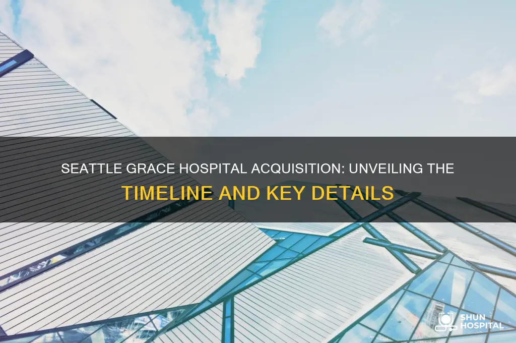 when do they buy seattle grace hospital