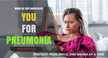 Pneumonia Hospitalization: When Do Symptoms Require Immediate Medical Admission?