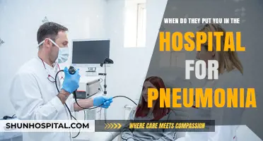 When Is Hospitalization Necessary for Pneumonia? Key Indicators Explained