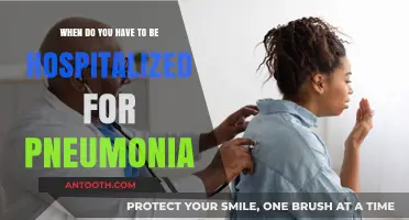 When Pneumonia Requires Hospitalization: Key Symptoms and Risk Factors