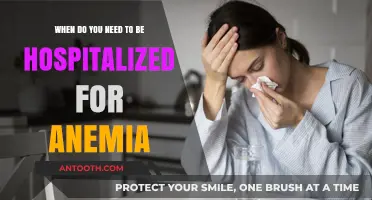 When Anemia Requires Hospitalization: Key Symptoms and Risks