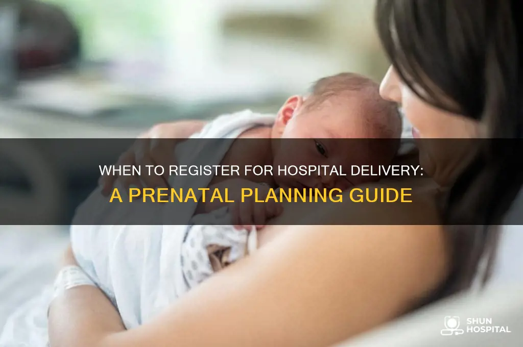 when do you register for hospital delivery