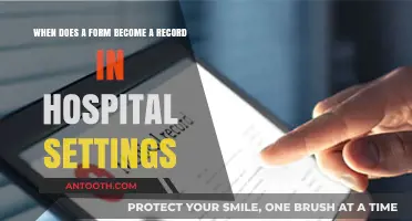 When Hospital Forms Transform into Records: A Critical Transition Explained