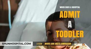 When Do Hospitals Admit Toddlers? Key Signs and Guidelines