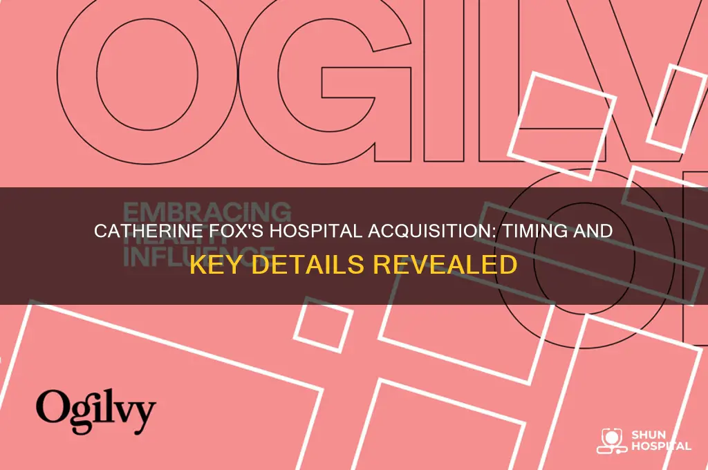 when does catherine fox buy the hospital