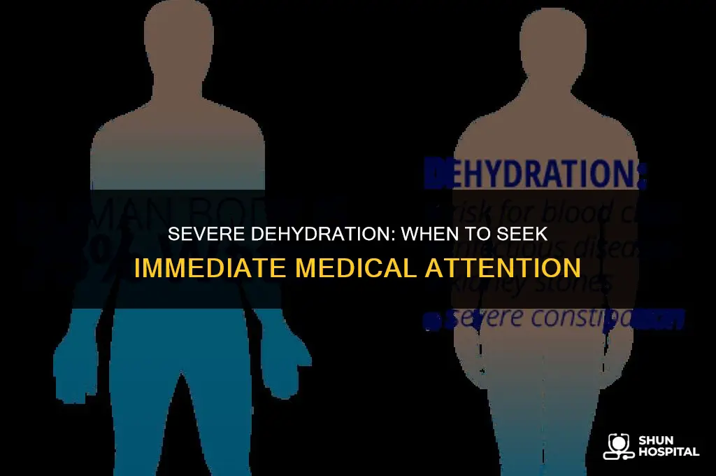 when does dehydration require hospitalization