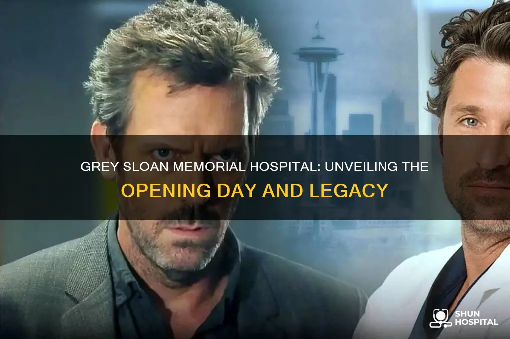 when does grey sloan memorial hospital open