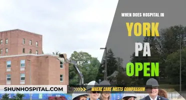 York PA Hospital Hours: When Does It Open and Close?
