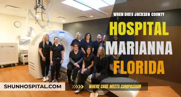 Jackson County Hospital Marianna Florida: Opening Date and Services