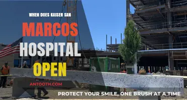 Kaiser San Marcos Hospital Opening Date: What You Need to Know
