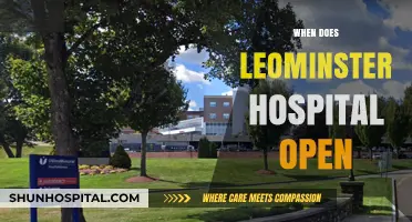 Exploring Leominster Hospital's Opening Hours: A Comprehensive Guide
