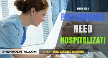 When Does Pneumonia Require Hospitalization: Key Symptoms and Risks