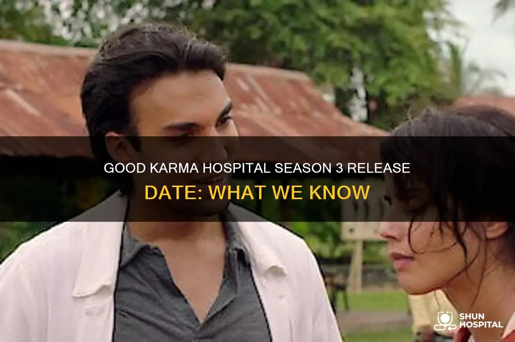 when does season 3 of good karma hospital start