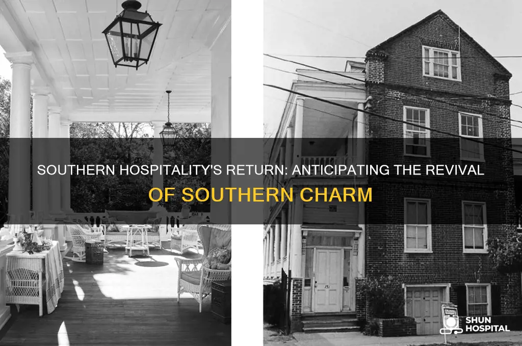 when does southern hospitality return