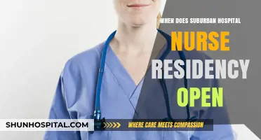 Suburban Hospital Nurse Residency Program Application Dates and Details