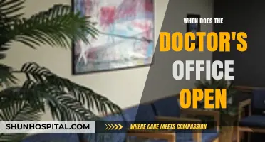 Opening Hours: Doctor's Office Availability