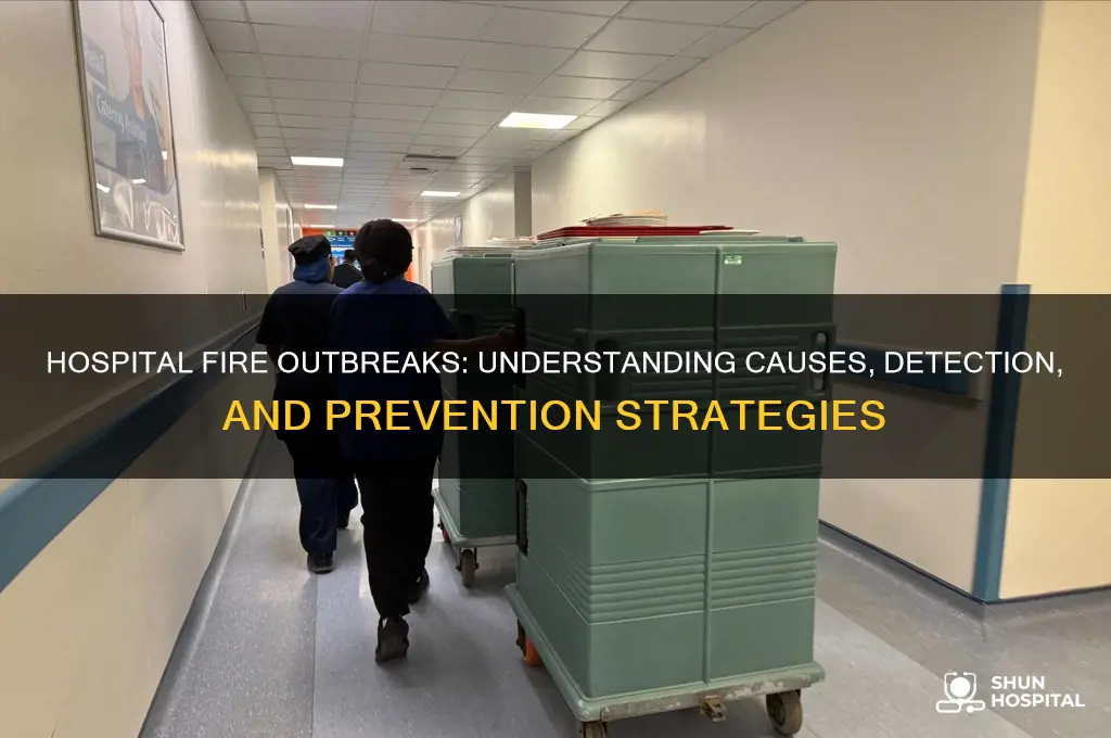 when does the hospital catch on fire