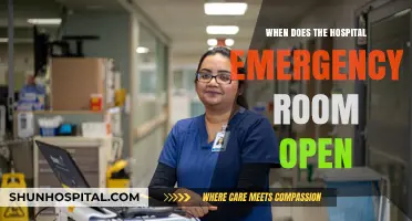 Hospital Emergency Room Hours: When Does the ER Open?
