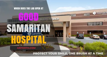 Good Samaritan Hospital Lab Hours: Opening Times and Access Guide