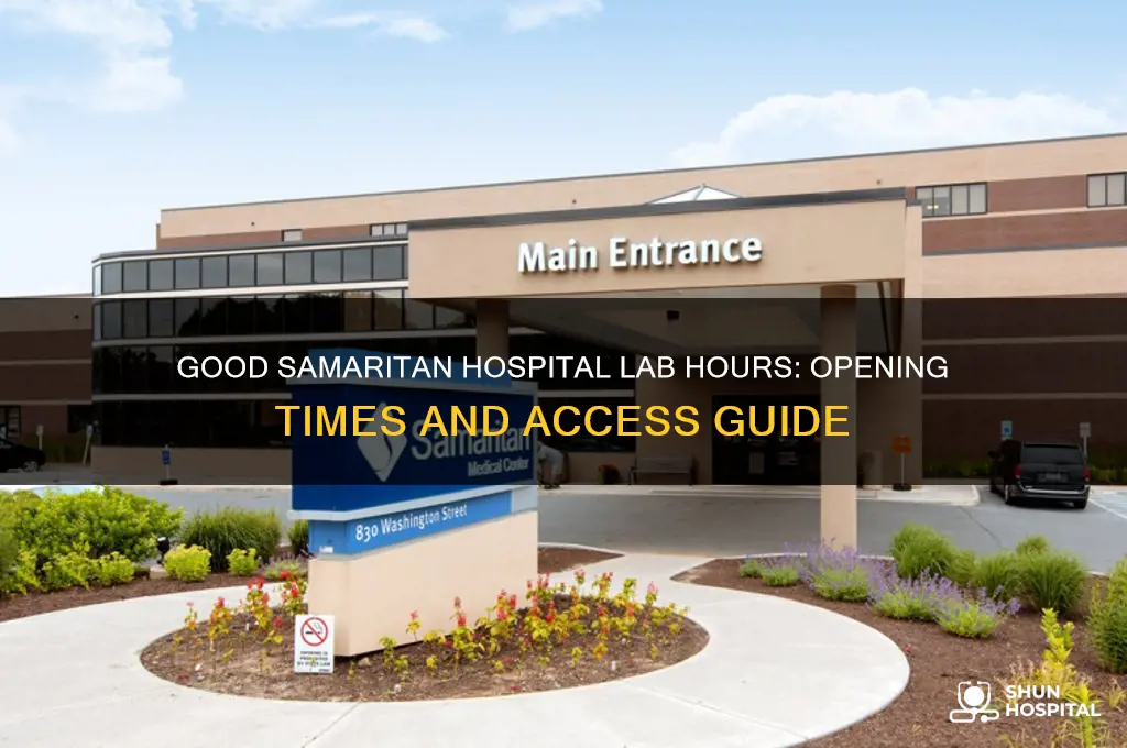 when does the lab open at good samaritan hospital