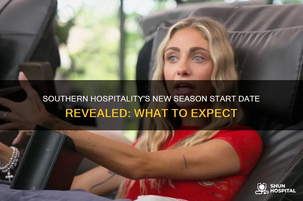 when does the new season of southern hospitality start