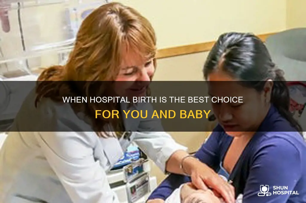 when hospital birth