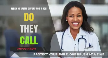 Hospital Job Offers: What to Expect When They Call You