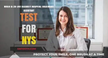 NYS Security Hospital Treatment Assistant Test 26-361 Exam Dates