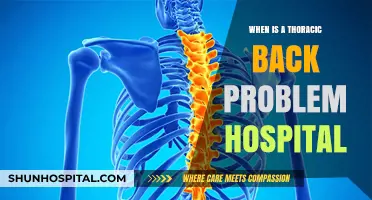 When to Seek Hospital Care for Thoracic Back Pain: A Guide