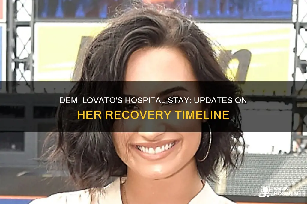 when is demi lovato leaving the hospital