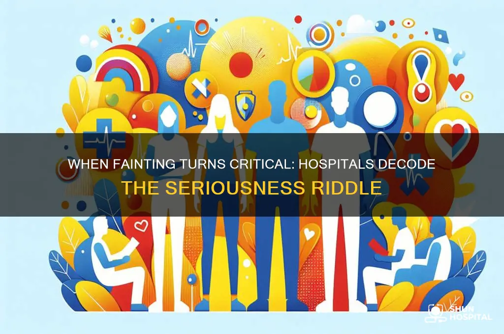 when is fainting serious hospitals tackle riddle