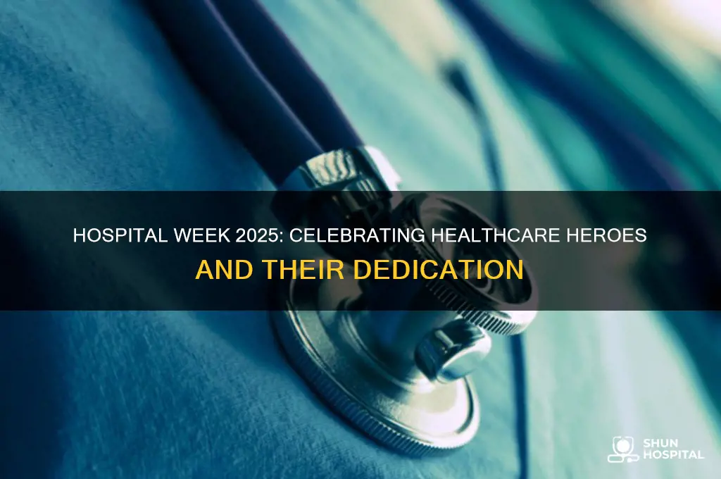 when is hospital week 2025