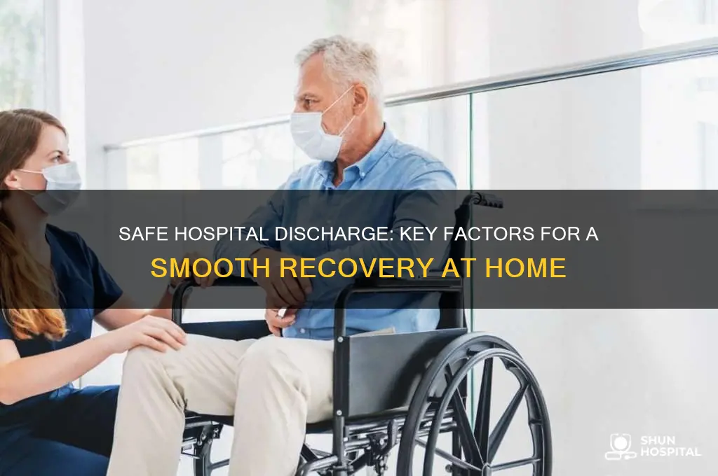 when is it safe to be discharged from hospital a