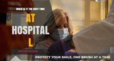 Peak Hours at Hospital L: When to Expect the Busiest Times