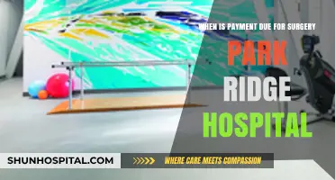Surgery Payment Due Dates at Park Ridge Hospital: What to Know