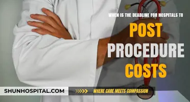 Hospital Procedure Cost Transparency: Deadline for Public Pricing Disclosure