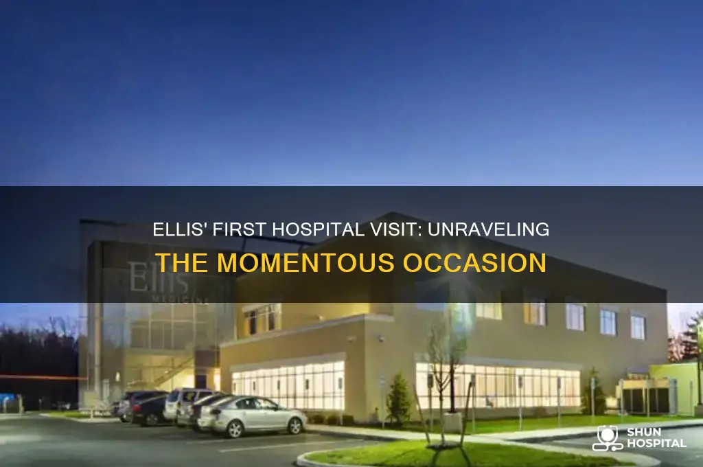 when is the first time ellis comes to the hospital
