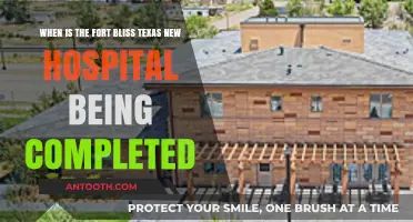 Fort Bliss Texas New Hospital Completion Date: What to Expect