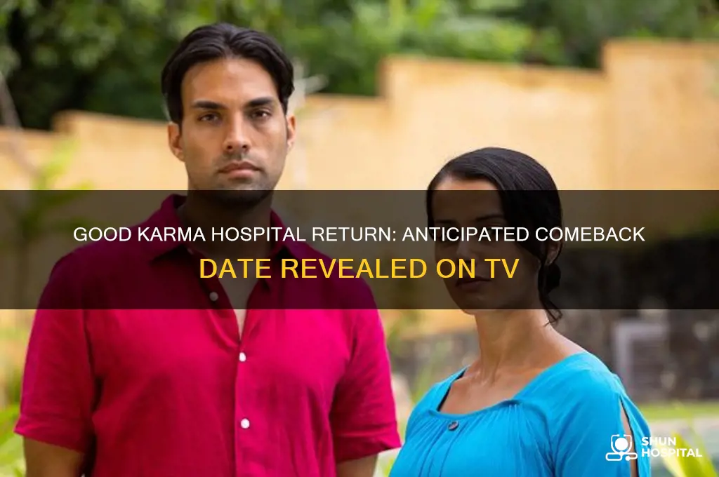 when is the good karma hospital coming back on tv