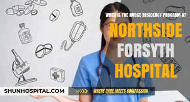Northside Forsyth Hospital Nurse Residency Program Application Dates and Details