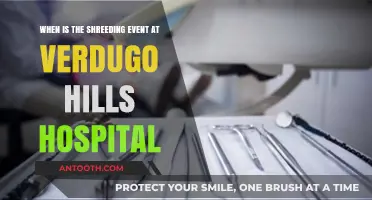 Verdugo Hills Hospital Shredding Event Date and Details Revealed