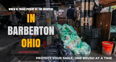 Barberton, Ohio Hospital Trash Pickup Schedule: When and How