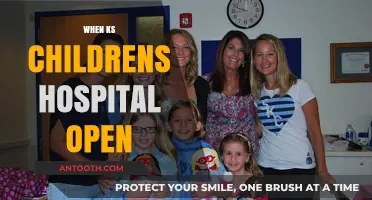 When Did KS Children's Hospital Open? A Historical Overview