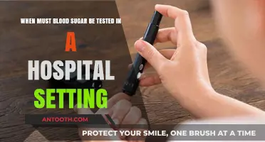 Optimal Timing for Blood Sugar Testing in Hospital Care