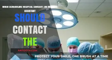 Essential Contacts for Medical Assistants When Scheduling Hospital Surgeries