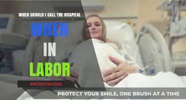 Signs It's Time to Call the Hospital During Labor: A Guide