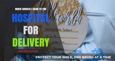 Signs It's Time to Head to the Hospital for Delivery