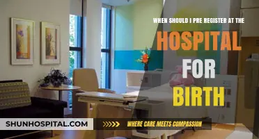 When to Pre-Register at the Hospital for Your Baby's Birth