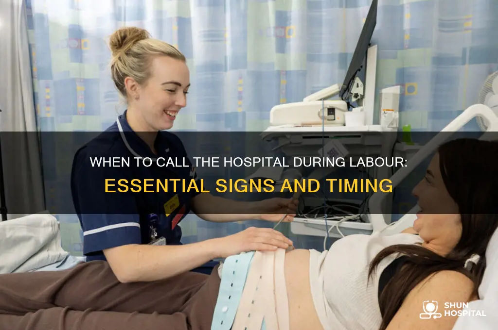 when should i ring hospital in labour