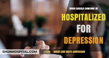 When Should Depression Lead to Hospitalization: Key Indicators and Steps